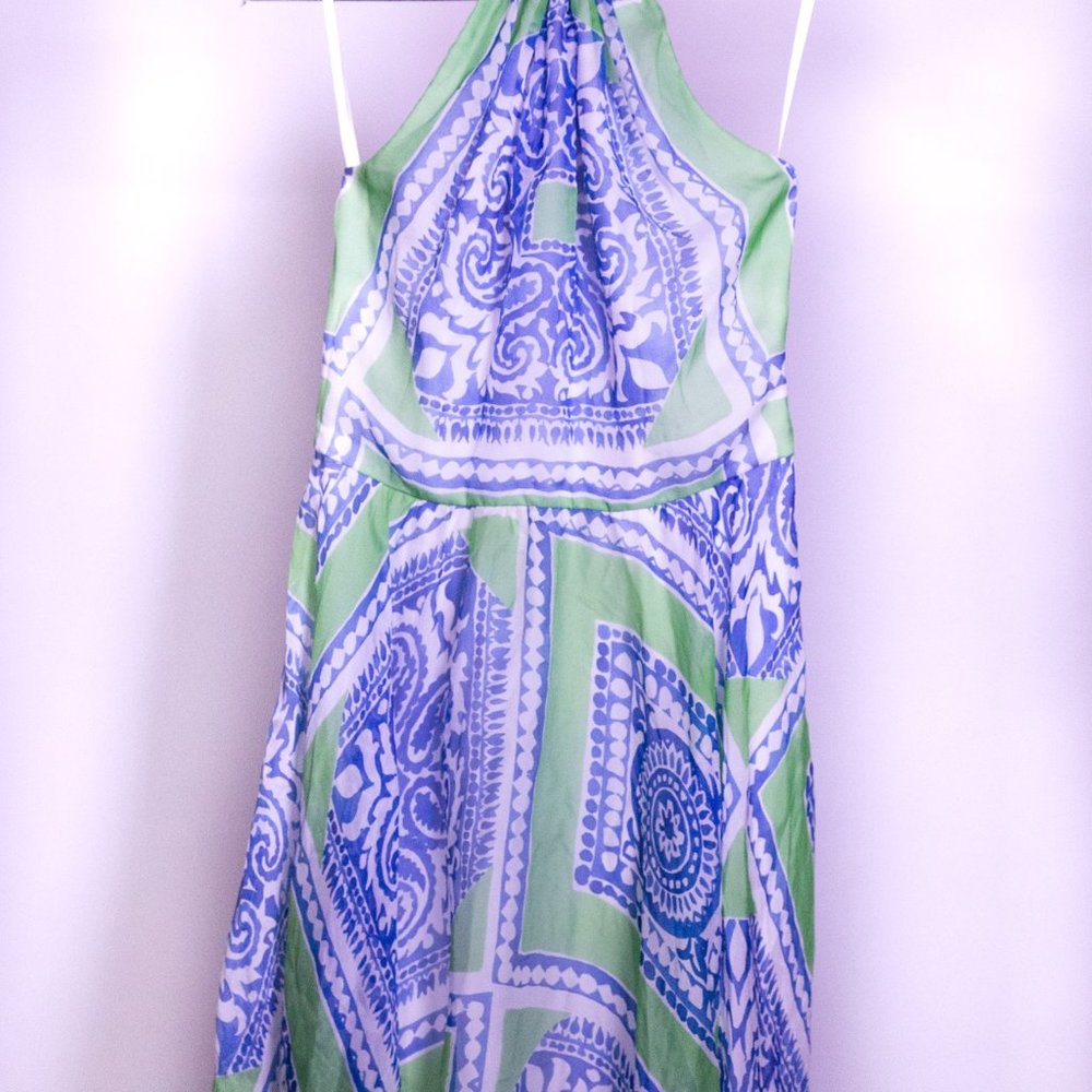 Blue & Green Vineyard Vines Sundress